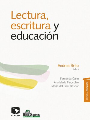 cover image of Lectura, escritura y educación